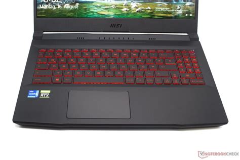 MSI Katana GF66 11UG review: A gaming laptop with wasted potential - NotebookCheck.net Reviews