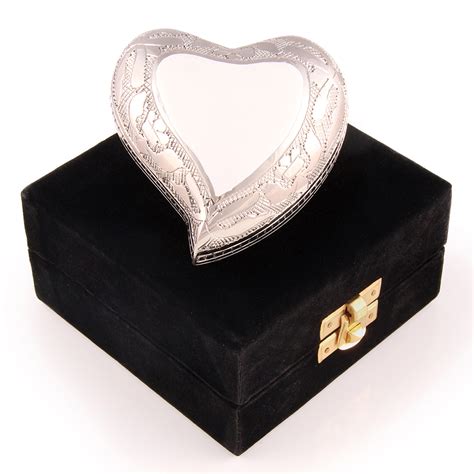 Classic Purity heart keepsake urn - Cremation Urns Direct