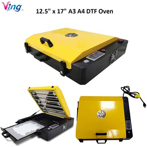 "VING DTF A3 A4 Pro Oven with Temperature Control, Cures Film for T ...