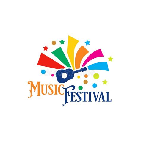 Creative Festival Logo Design Vector Art Logo Stock Illustration - Illustration of colorful ...