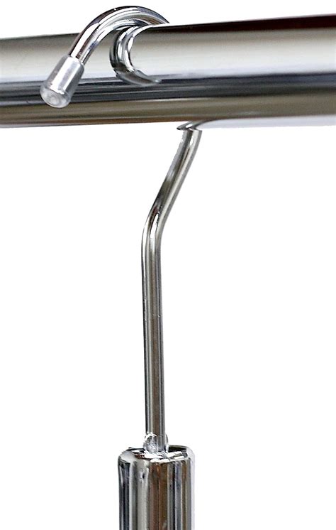 SimpleHouseware Adjustable Closet Hanging Rod, Chrome | eBay