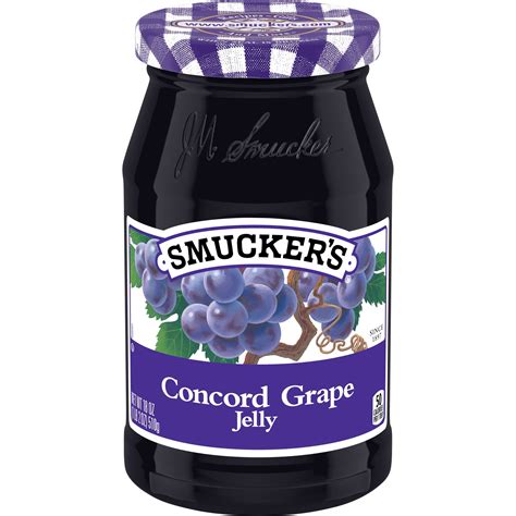 Smucker's Concord Grape Jelly, 18 Ounces - Walmart.com