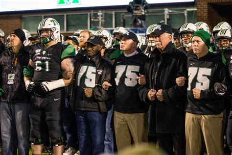 Marshall football: Herd players felt presence of the 75 | Marshall ...