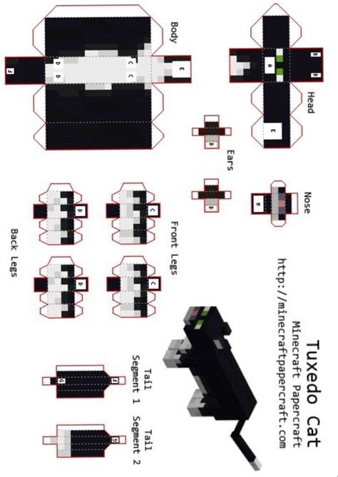 Pin by No Se on Aña | Paper doll template, Minecraft cat, Paper toys ...