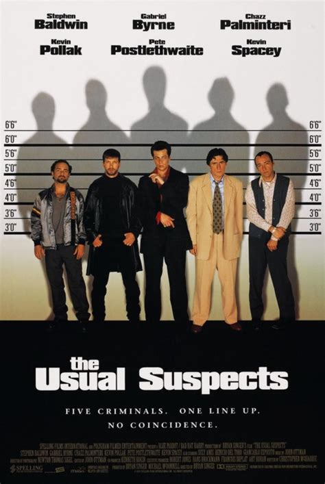 The Usual Suspects Movie Poster (#2 of 4) - IMP Awards