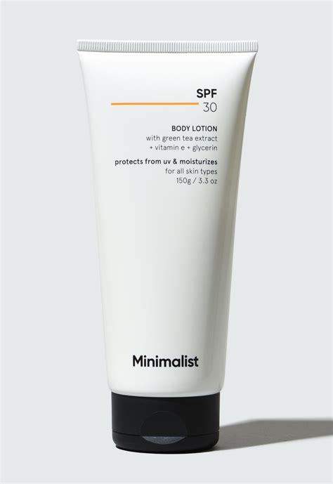 SPF 30 Body Lotion for protecting skin from harmful UV rays & also ...