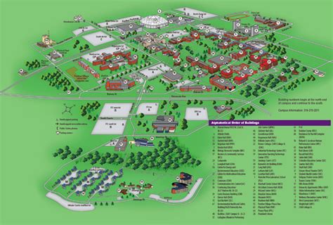 University Northern Iowa Campus Map