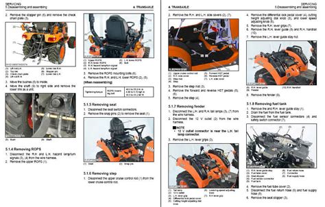 Kubota Tractor BX23S LA340 BT603 WSM Service Manual Owners Rare Computer CD | eBay