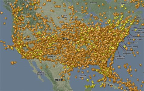 Flightradar24, A Service That Tracks Air Traffic on a Live Map