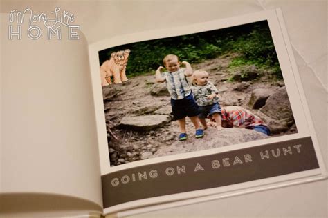 More Like Home: DIY Custom Photo Storybook