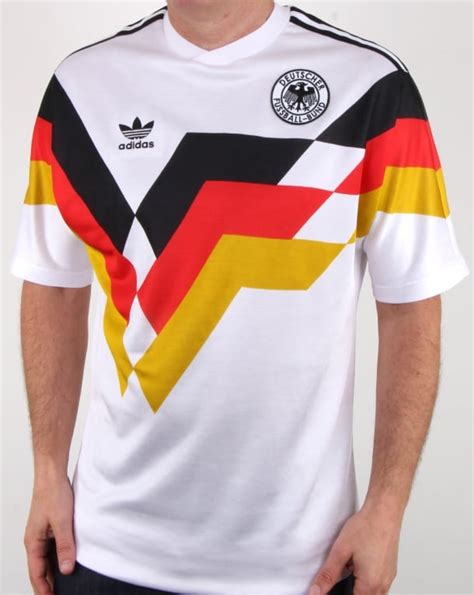 Adidas Originals Germany Jersey White, Mens, 1990, World Cup, Winners