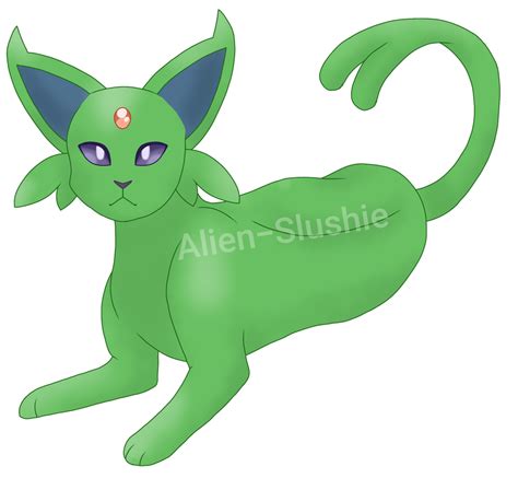 Shiny Espeon by Alien-Slushie on DeviantArt