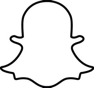 Snapchat ghost Logo PNG Vector (EPS) Free Download