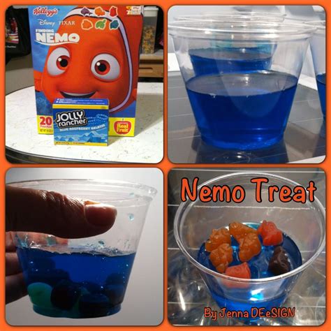 Finding Nemo birthday treats for school. I would save out the fruit ...