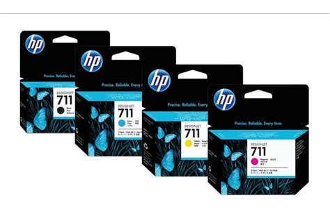 HP 711 Black Ink Cartridge (38ml) for Designjet T120/T520 Large Format ...