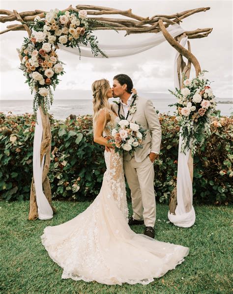 Christina Hall and Josh Hall Have Intimate Maui Wedding Celebration