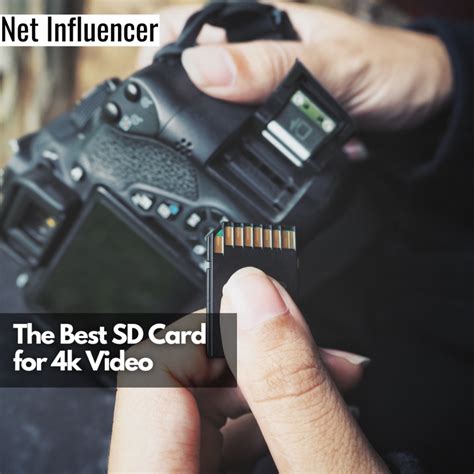 The Best SD Card For 4k Video - Net Influencer