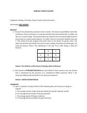 General Science Quiz Bee Questions.pdf - GENERAL SCIENCE QUIZ BEE ...