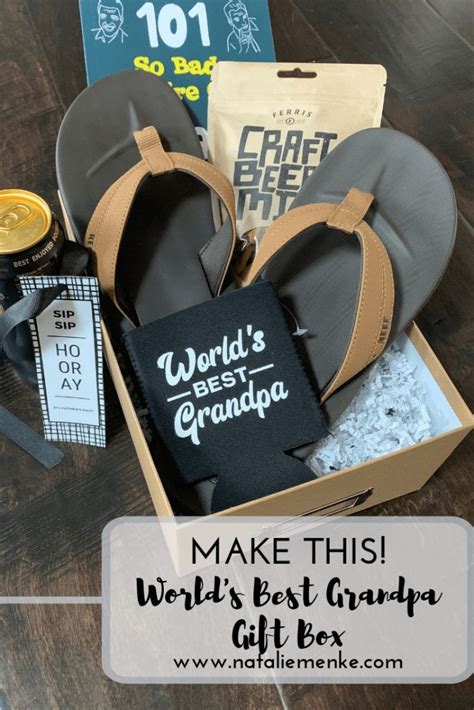 World's Best Grandpa Gift Box | Natalie Menke | Fathers day gift basket ...