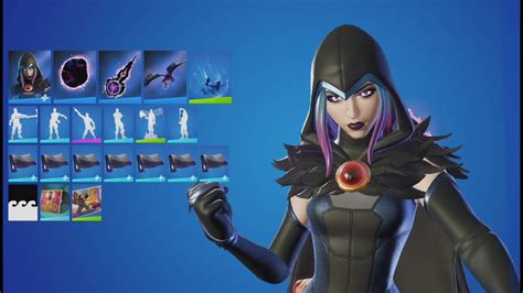 REBIRTH RAVEN Skin Showcase with Edit Styles in Fortnite - YouTube