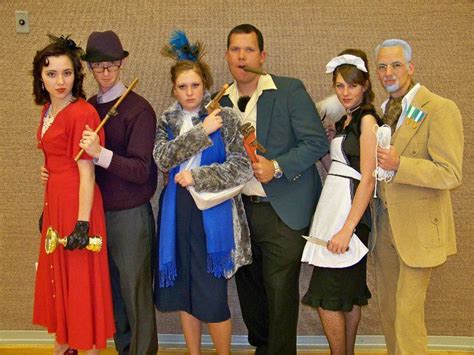 Clue Group Halloween Costumes