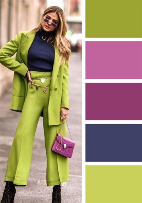 Colour Combinations Fashion, Color Combos Outfit, Color Combinations For Clothes, Color Blocking ...