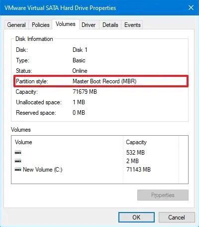 How to check if drive uses GPT or MBR partition style on Windows 10 ...