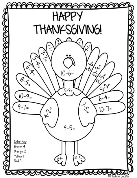 Thanksgiving Activities For First Graders