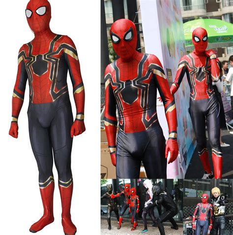 Aliexpress.com : Buy Spiderman Costume Avengers Infinity War Iron ...