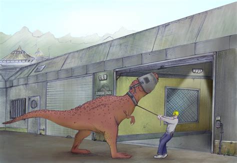 Jurassic Park 4 Concept Art - Jurassic World by rick123 on DeviantArt