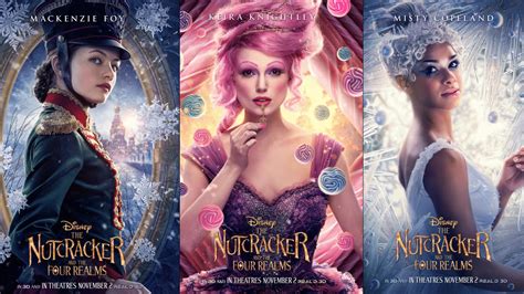 The Nutcracker and The Four Realms Character Posters - With Ashley And ...