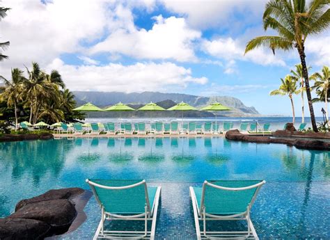 St. Regis Princeville Resort Princeville, Hawaii Beach Beachfront Hotels Lounge Luxury Modern ...