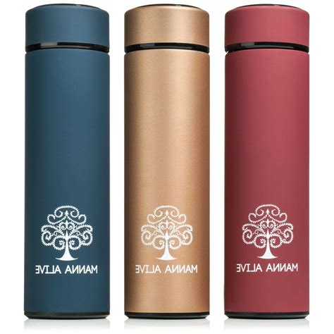 MANNA ALIVE stainless steel vacuum thermos water bottle