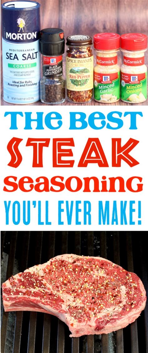 Best Steak Seasoning Recipe Ever! {5 Easy Ingredients} - The Frugal Girls