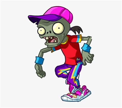 Zombie Clipart Dancing Zombie - Neon Mixtape Tour Zombie PNG Image ...