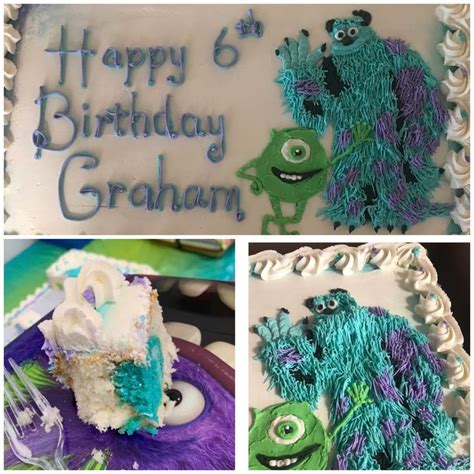 Monster inc cake | Monster inc cakes, Cake, Monsters inc