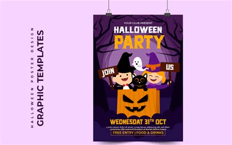 Halloween Design Templates Set V36 #280598 - TemplateMonster