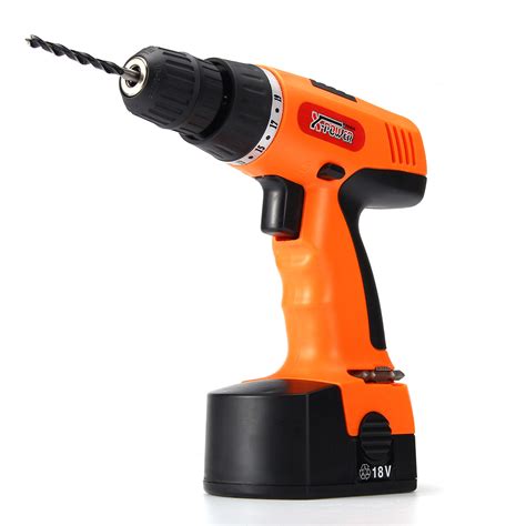 92Pcs 18V Electric Drill Cordless Drill Driver Power Drills Tool ...