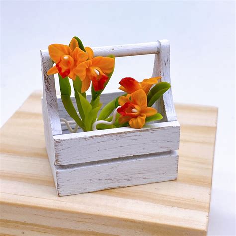 5 Pieces Miniature Orchids Miniature Flower Miniature Garden - Etsy