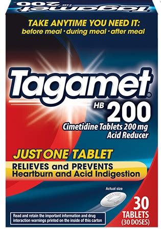 About Tagamet – Heartburn Relief and Indigestion Medicine