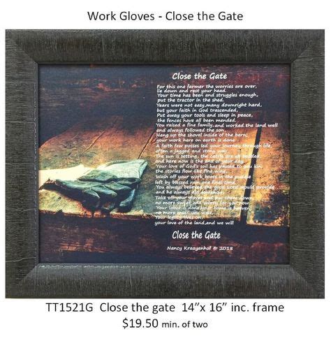 9 Close the Gate ideas | gate, bereavement, farmer poem