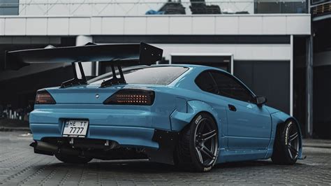 Nissan Rocket Bunny Silvia S15 Wallpaper 4K