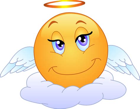 Download Angel Halo Emoji Icon Emojis Emoji Sleep Emoji Png | Images and Photos finder