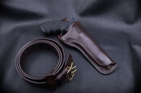 Colt Python Leather Holster Сustom Made Unique Design Vintage Look ...