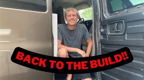 I Am Getting Back To The Van Build!! (New Fridge!!!) - YouTube