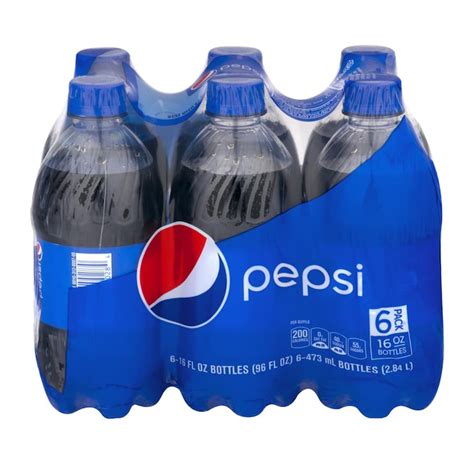 Pepsi 6-Pack Cola Soft Drink in the Soft Drinks department at Lowes.com