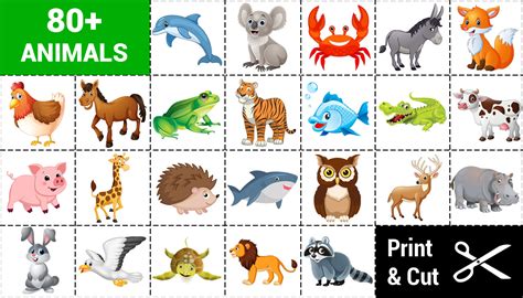 Printable Animal Cards - Printable Cards