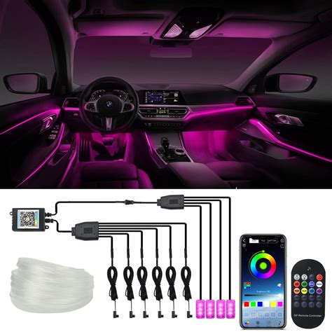 Buy 10 in 1 Car Interior Light Kit, Ambient Lighting Kits with 315 ...