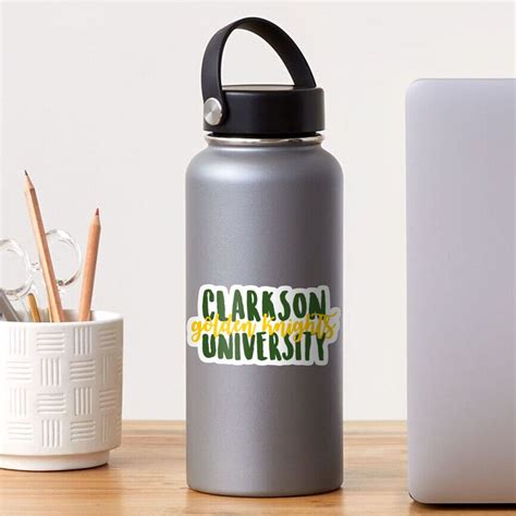 "CLARKSON UNIVERSITY" Sticker for Sale by emilywisnewski | Redbubble