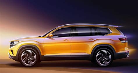 VW Offers First Look at Updated 2021 Atlas – and Confirms New Entry CUV ...